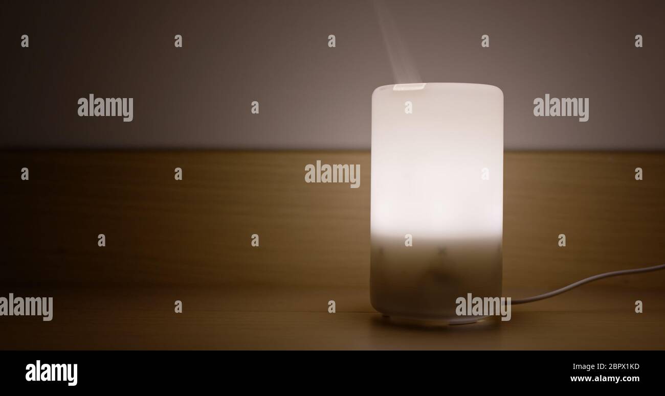 Aroma oil diffuser light Stock Photo Alamy