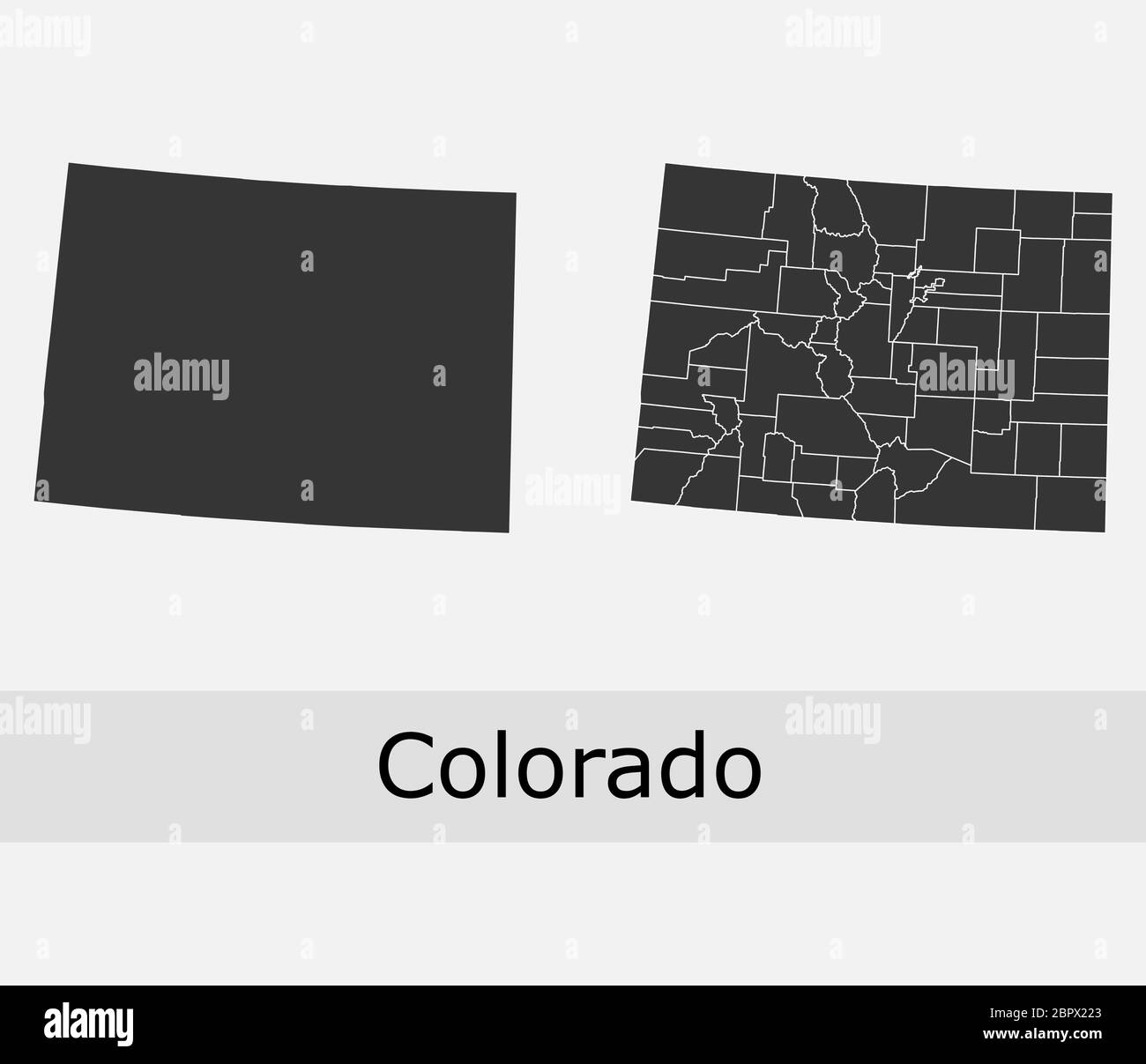 colorado outline clip art