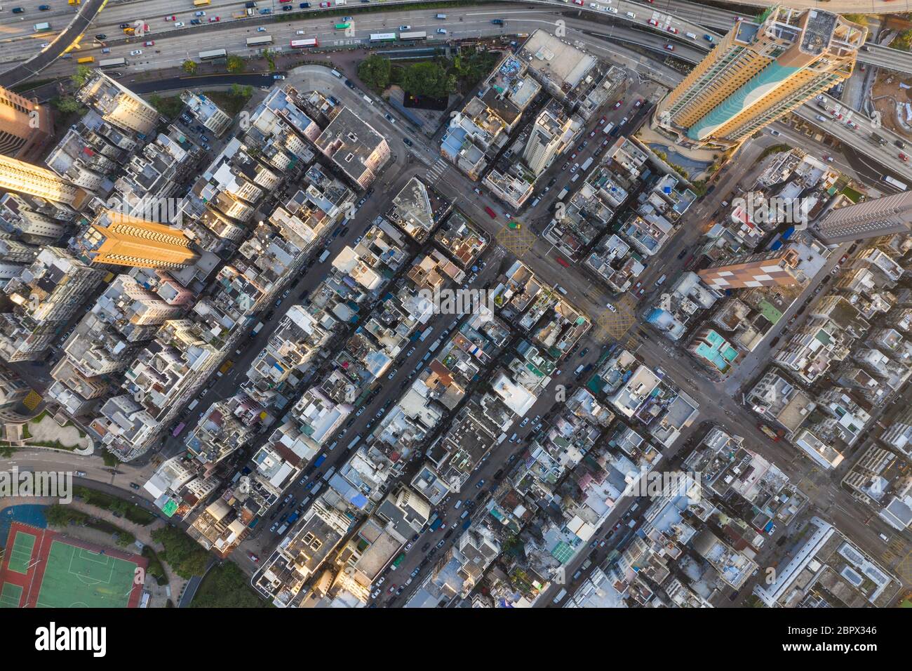 To Kwa Wan, Hong Kong, 29 November 2018: hong Kong city Stock Photo - Alamy