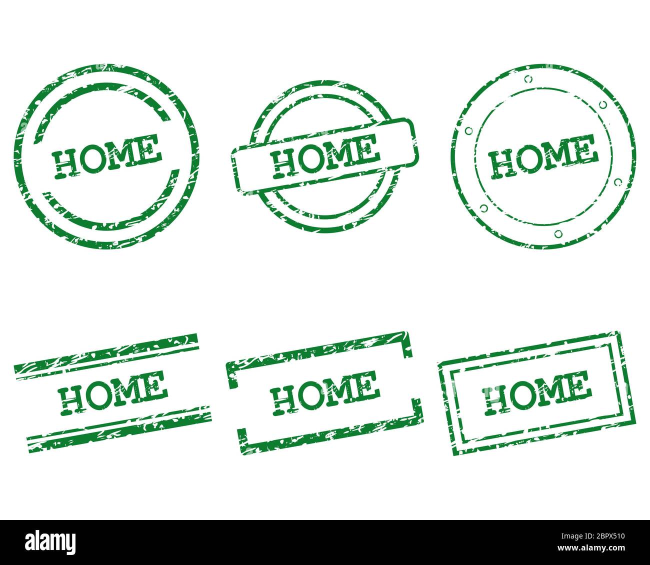 Home stamps Cut Out Stock Images Pictures Alamy