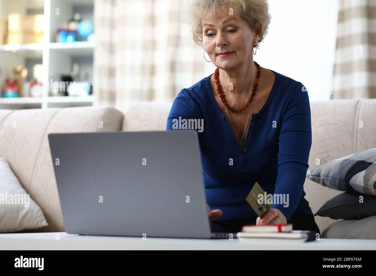 Online store and purchace Stock Photo