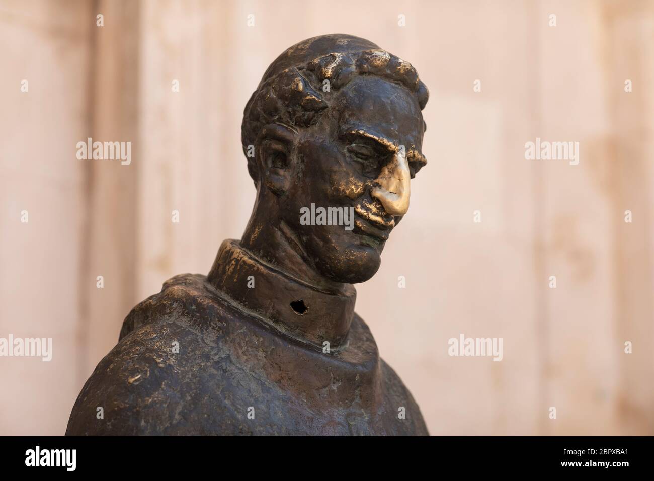 A statue of Marin Drzic in Dubrovnik, Croatia. He was a Croatian