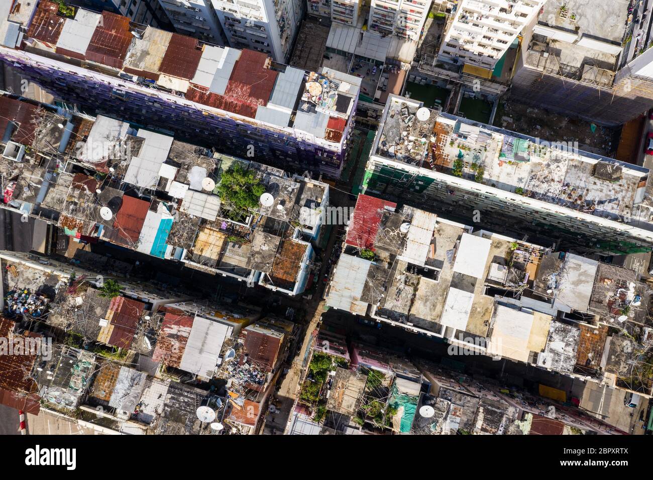 To Kwa Wan, Hong Kong, 29 November 2018: hong Kong city Stock Photo - Alamy