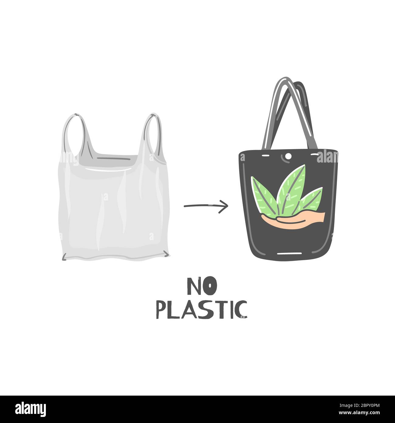 Cloth bag instead of plastic. Zero waste lifestyle. Eco friendly. Save  planet. Care of nature. Vegan. Go green. Refuse, reduce, reuse, recycle, rot.  W Stock Photo - Alamy