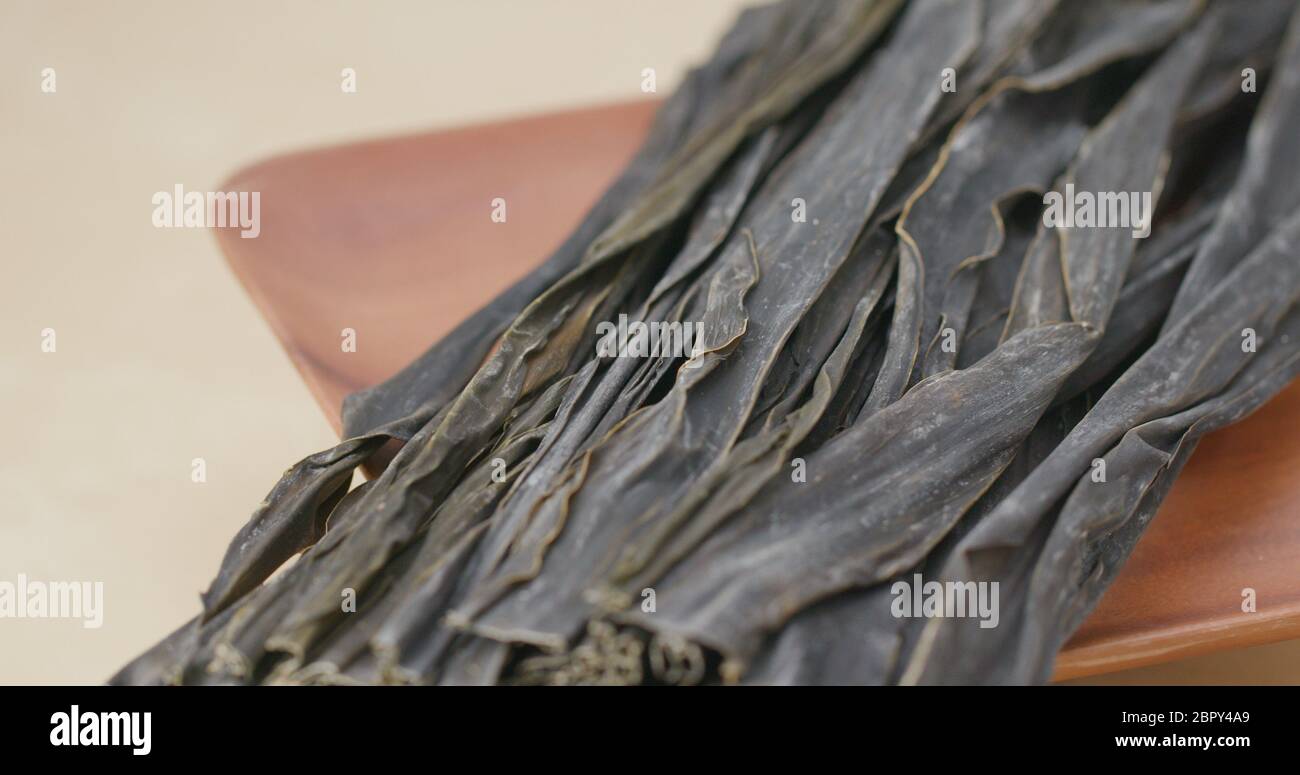 Heap of Japanese Konbu Stock Photo - Alamy