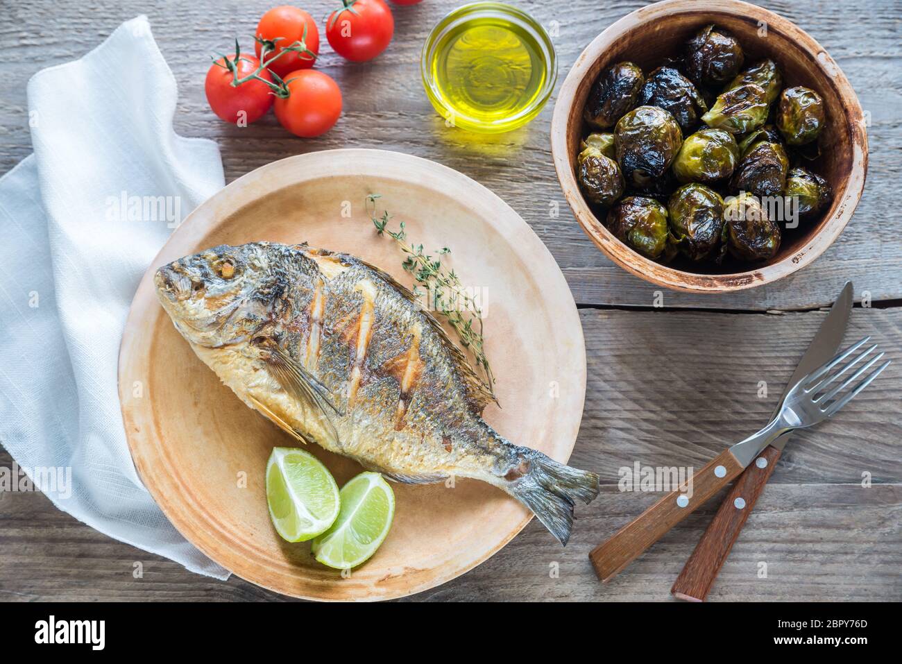 Dorade Royale Fish Stock Photo - Alamy