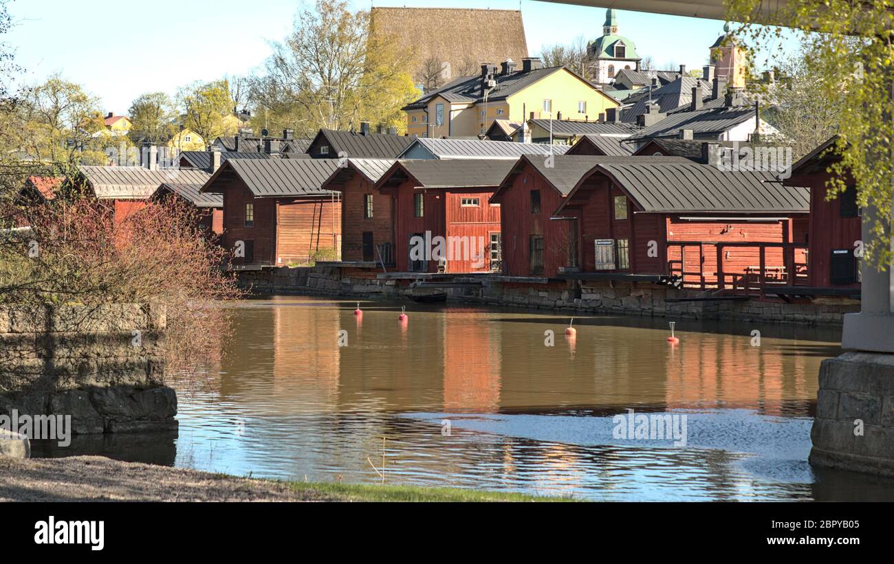 Vanha Porvoo Porvoo Finland Stock Photo Alamy