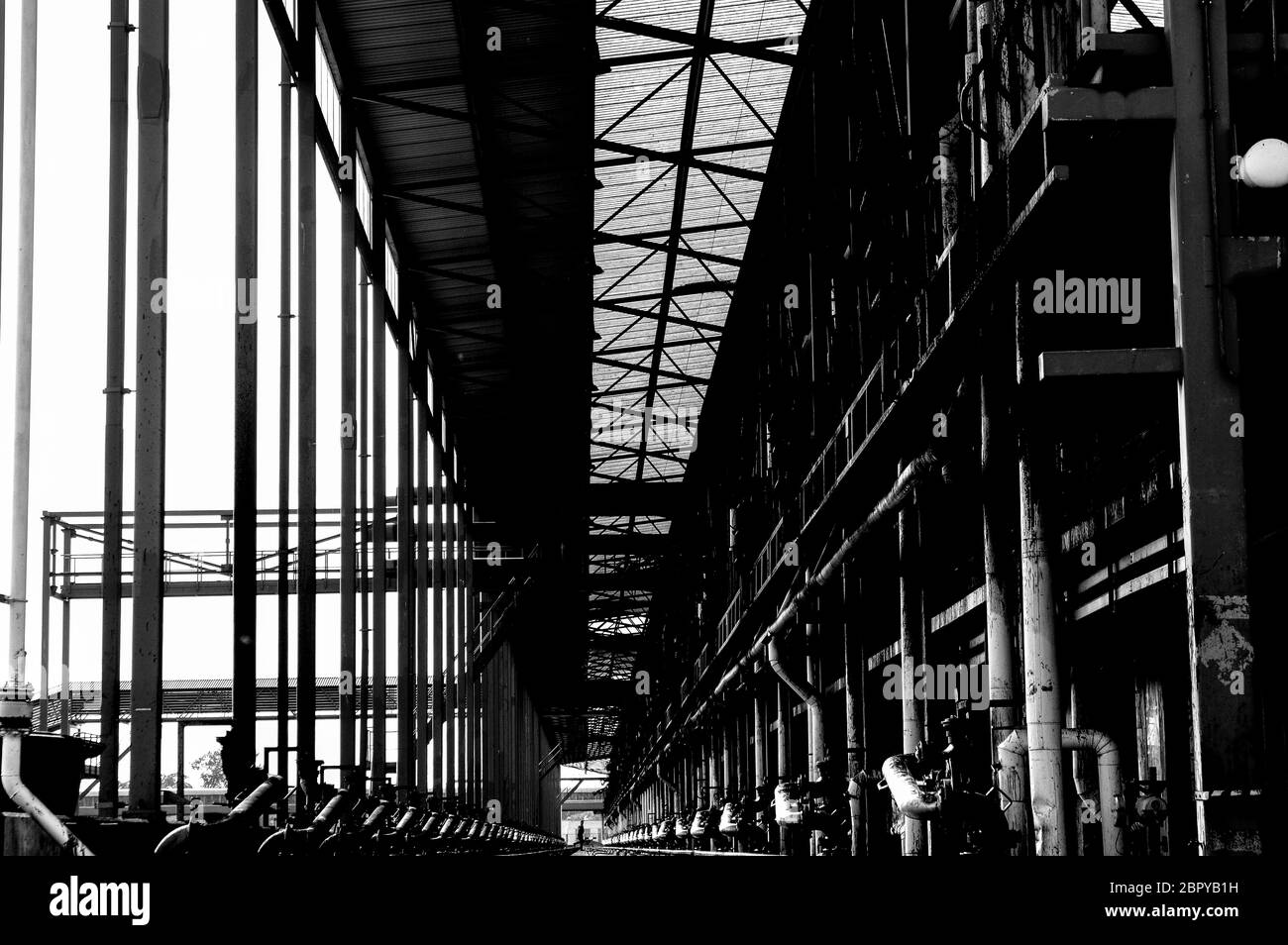 Close up industrial view,A equipment of oil refining,Oil and gas