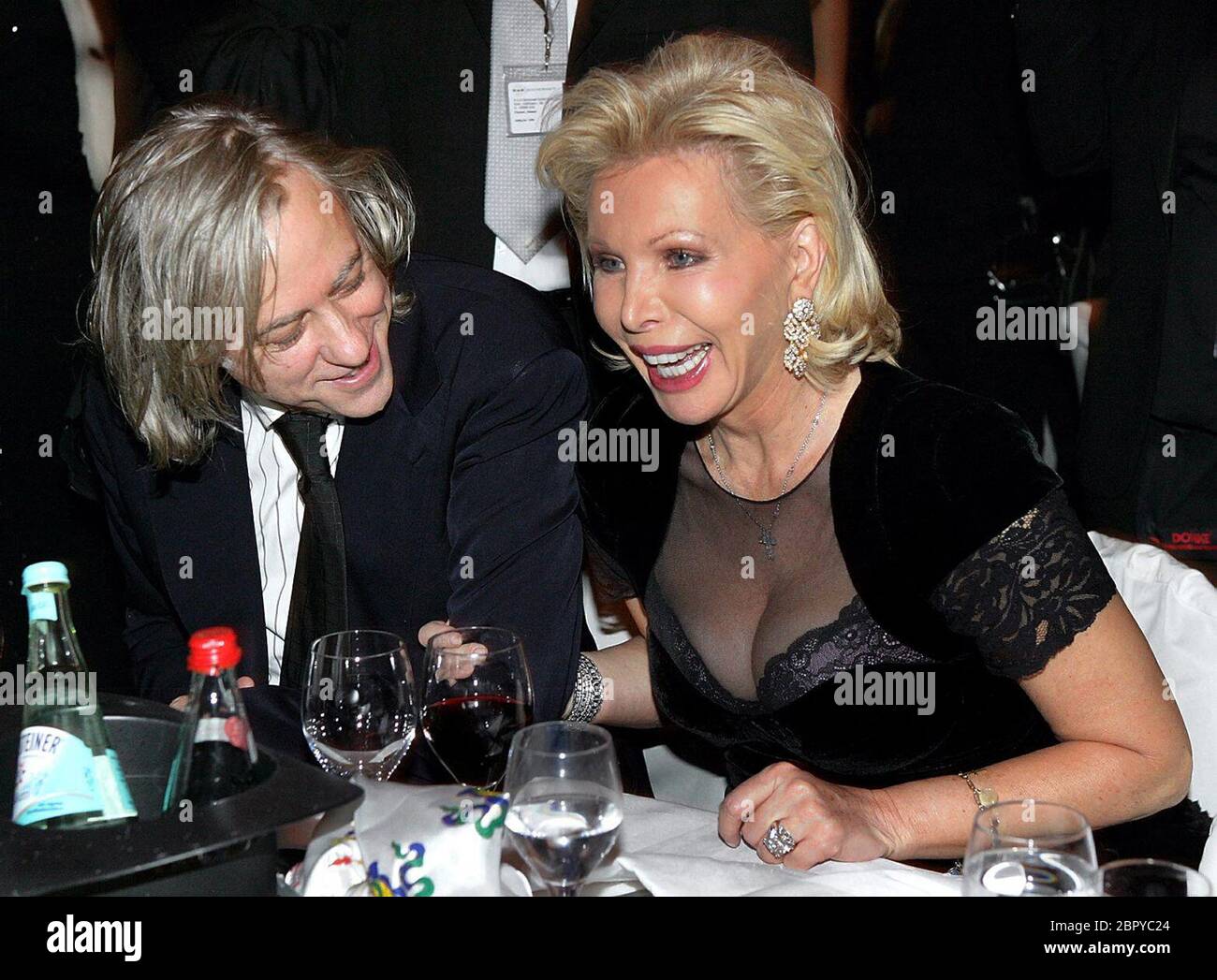 UNESCO Benefiz-Gala in Köln 2008 - Charity Stars Bob Geldof und Ute Ohoven Stock Photo