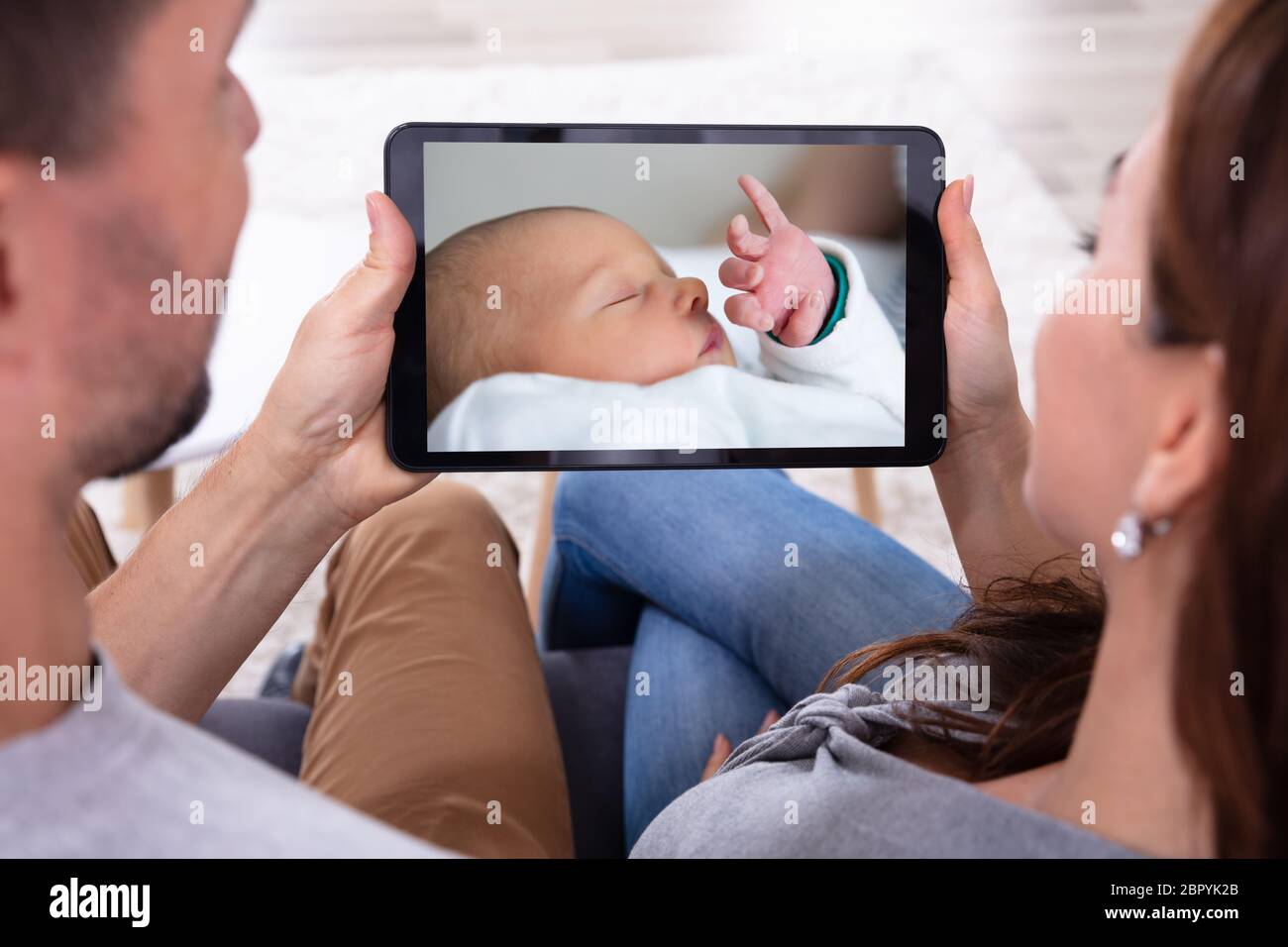 use tablet as baby monitor