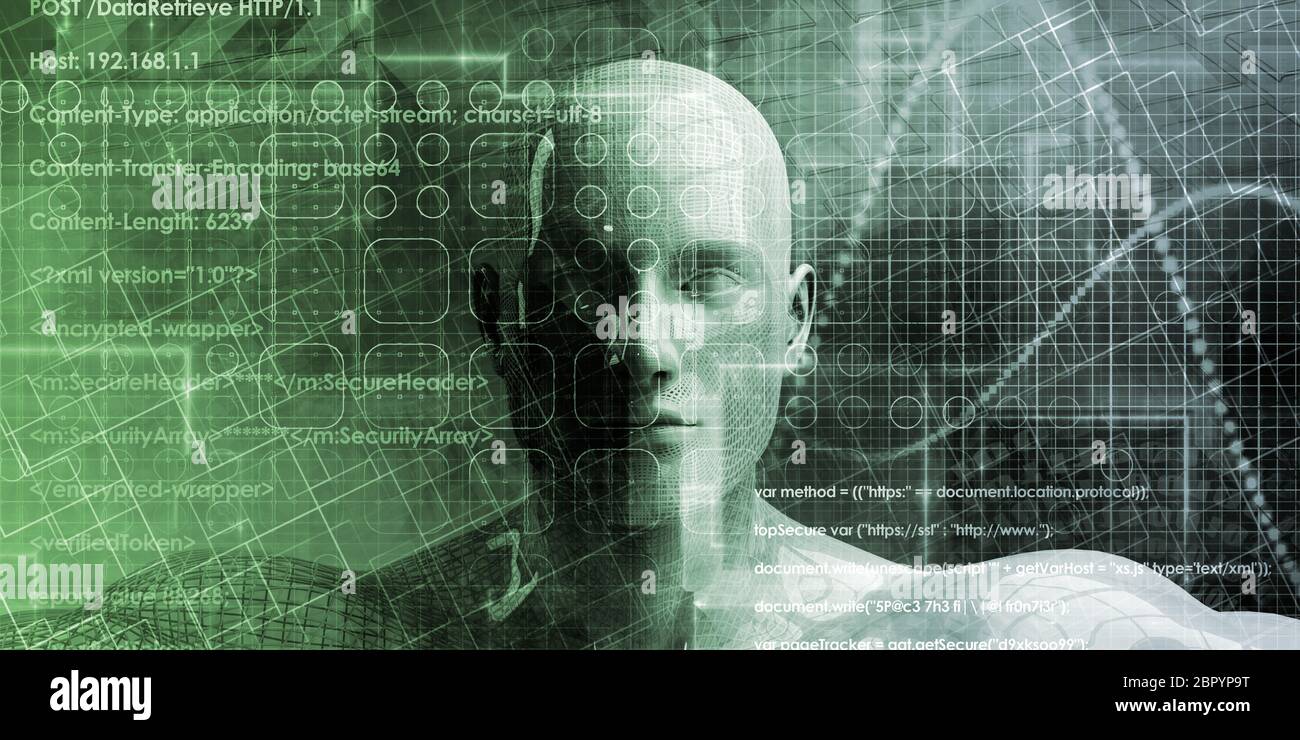 Digital Transformation Concept for Business Industry Art Stock Photo ...