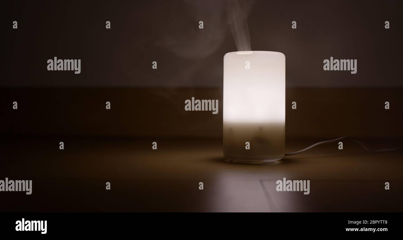 Aroma oil diffuser light Stock Photo Alamy