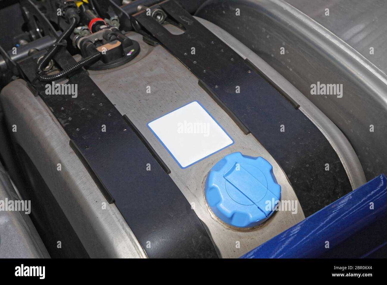 Diesel Exhaust Fluid Additive for Trucks Stock Photo Alamy