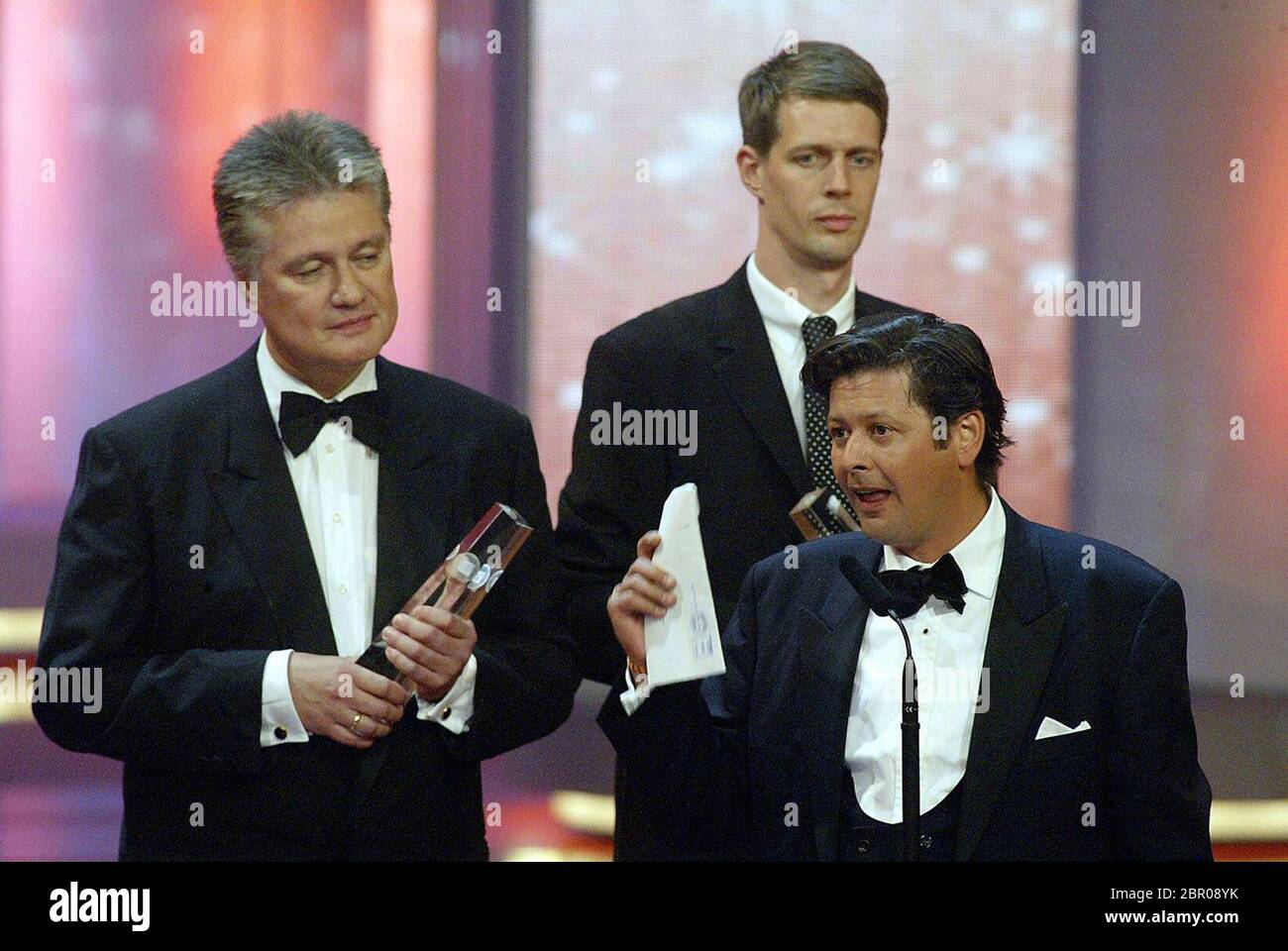 Deutscher Fernsehpreis 2004 - Verleihung des 6. Deutschen Fernsehpreises im Coloneum in Köln. Stock Photo