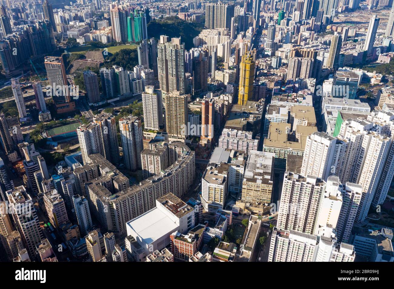 Facade hong kong side view hi-res stock photography and images - Alamy