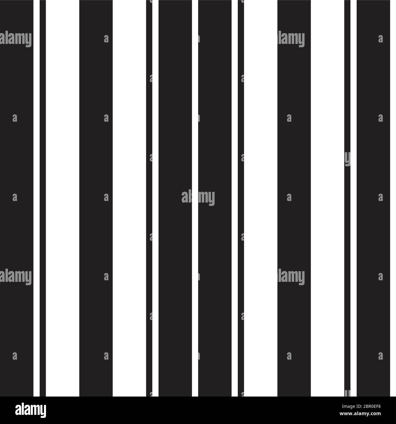 Black and white vertical striped seamless pattern background suitable ...
