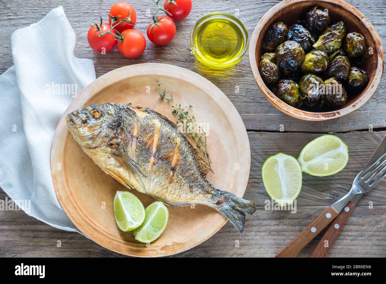 Dorade Royale Fish Stock Photo - Alamy