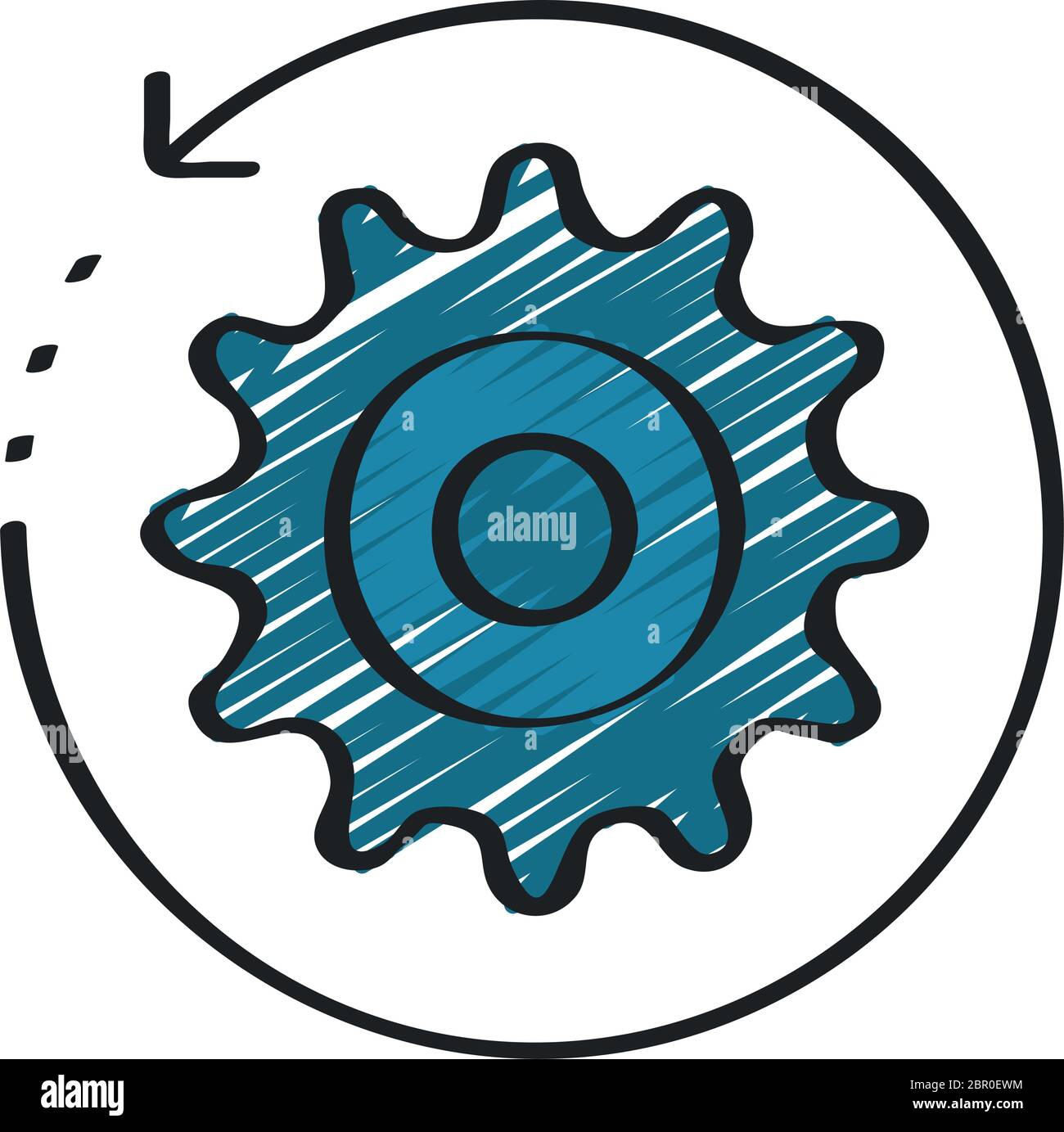 Reverse Engineering Icon Stock Vector Image & Art Alamy