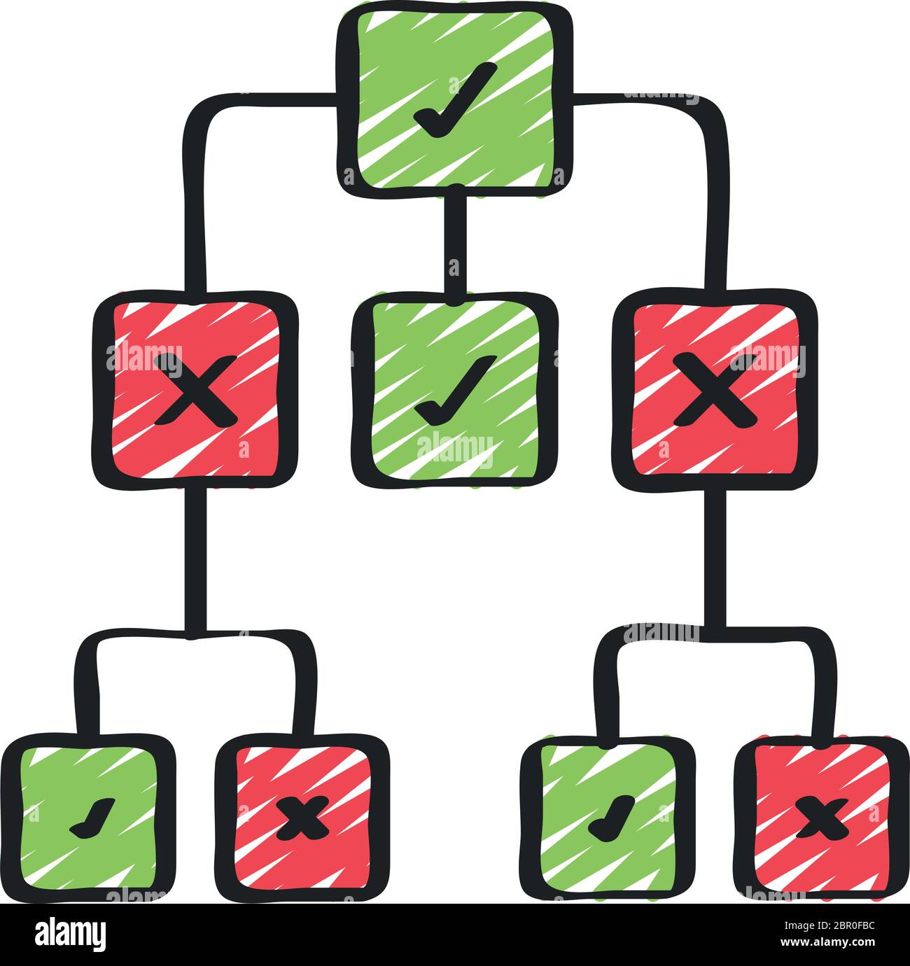 Decision Tree Icon