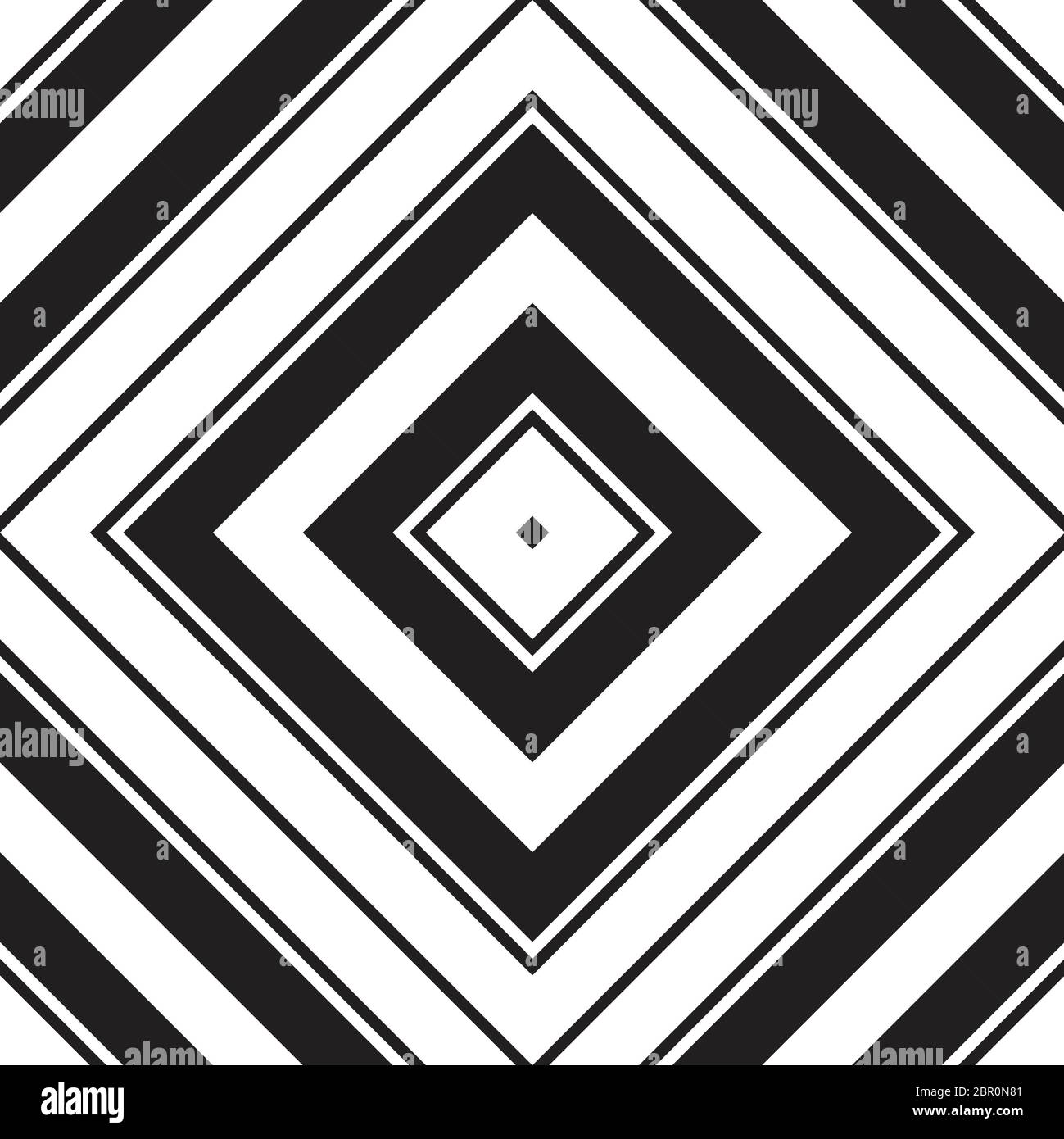 Black and white Argyle diagonal striped seamless pattern background ...