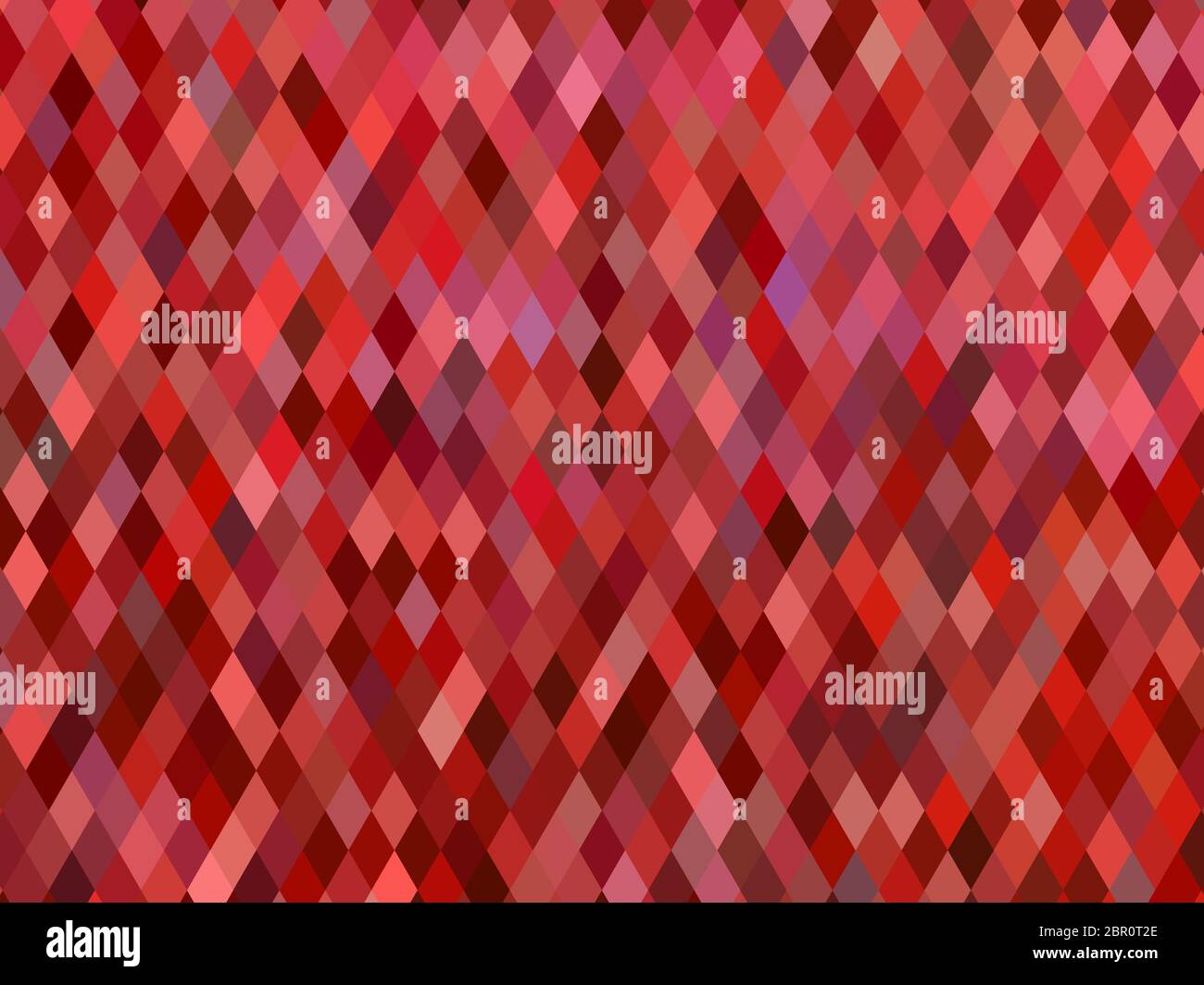 abstract geometric rhombus background - red and brown Stock Photo - Alamy