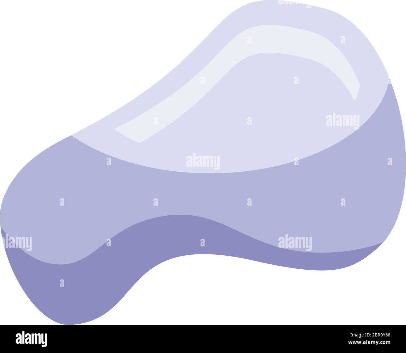 Sea pearl icon, isometric style Stock Vector