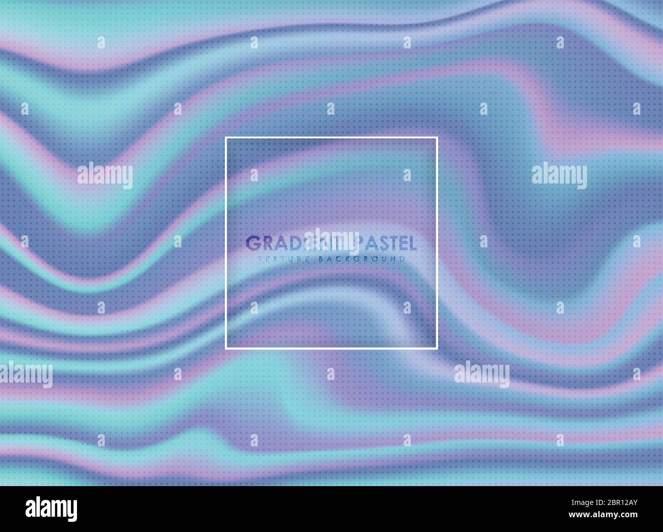 Abstract hologram gradient mesh color with halftone design background. Decorate for ad, poster, template design, print, presentation. illustration Stock Vector