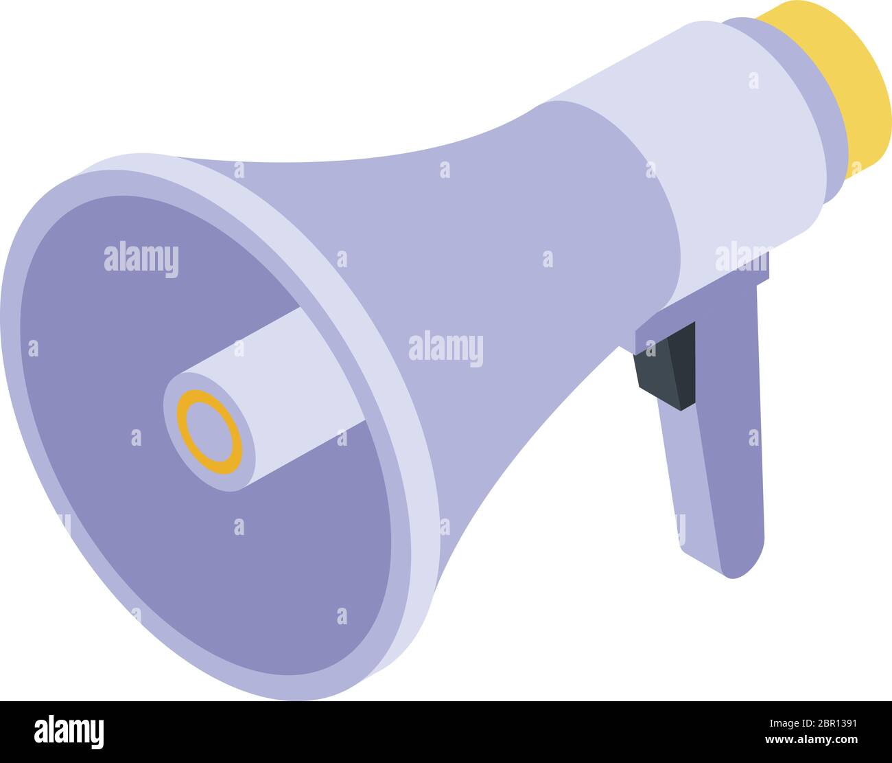 Megaphone icon, isometric style Stock Vector Image & Art - Alamy