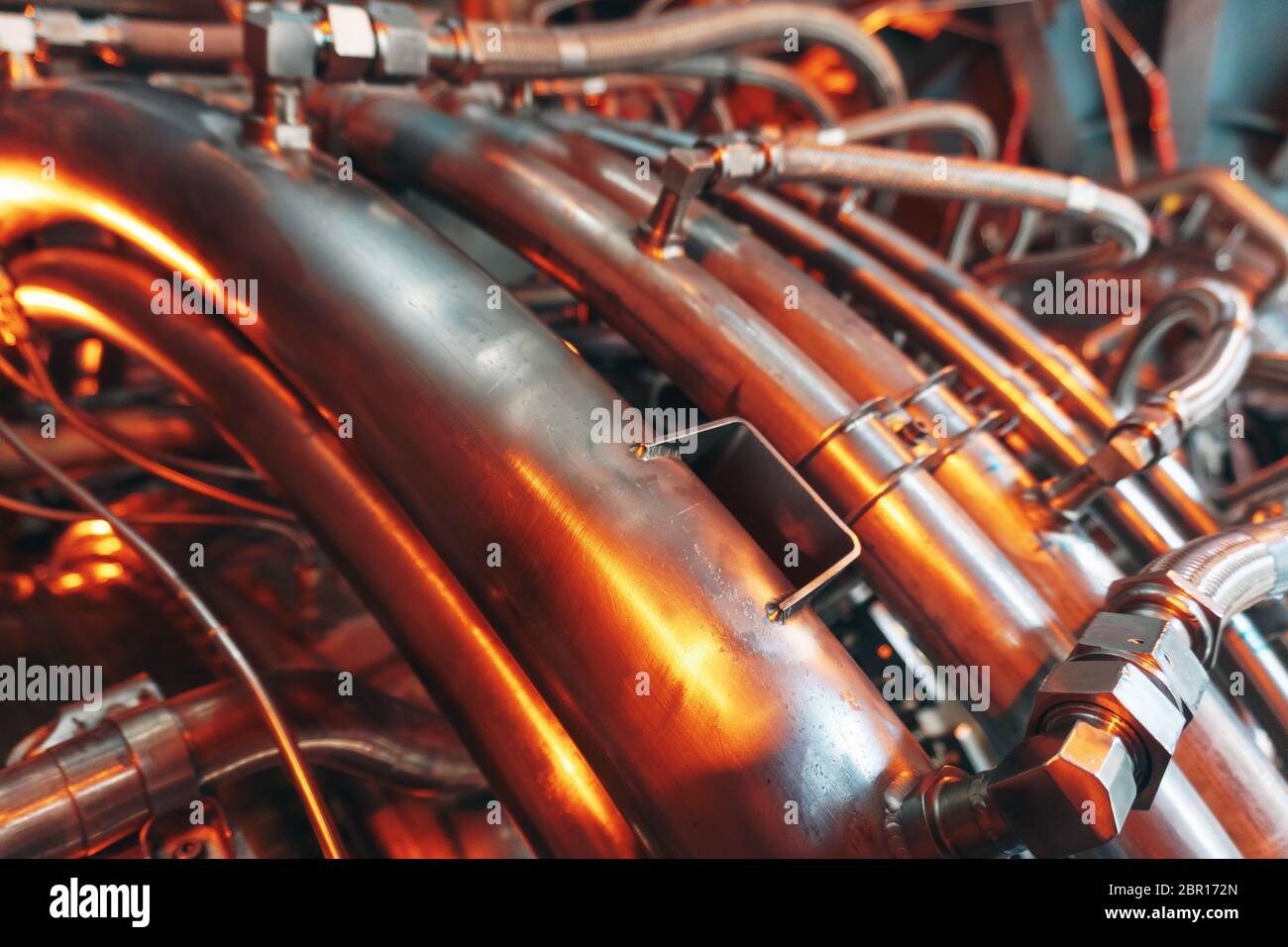 Element of a turbo compressor of a gas turbine, individual parts of an