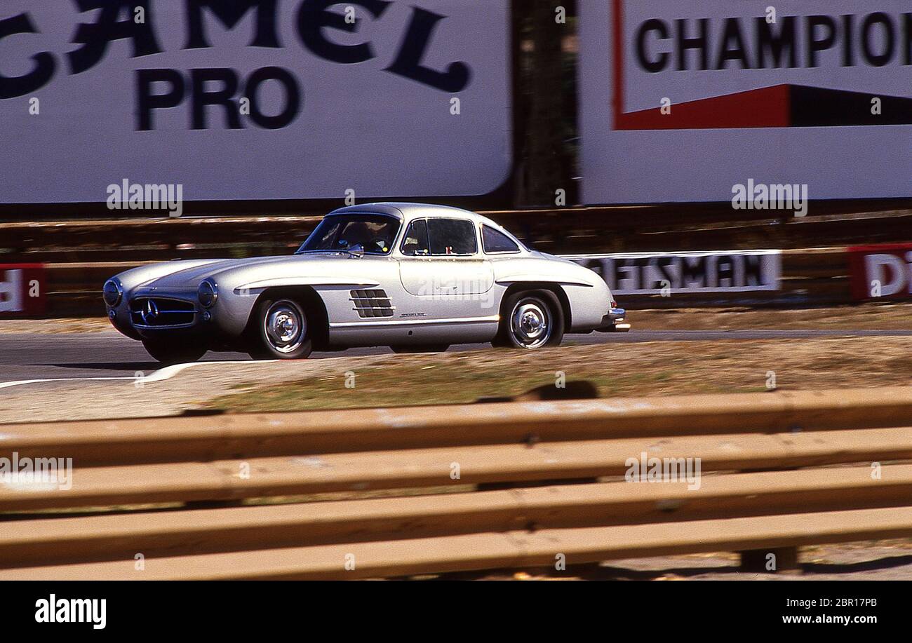 Mercedes-Benz 300SL Gullwings at the Monterey Historic Auto races at ...