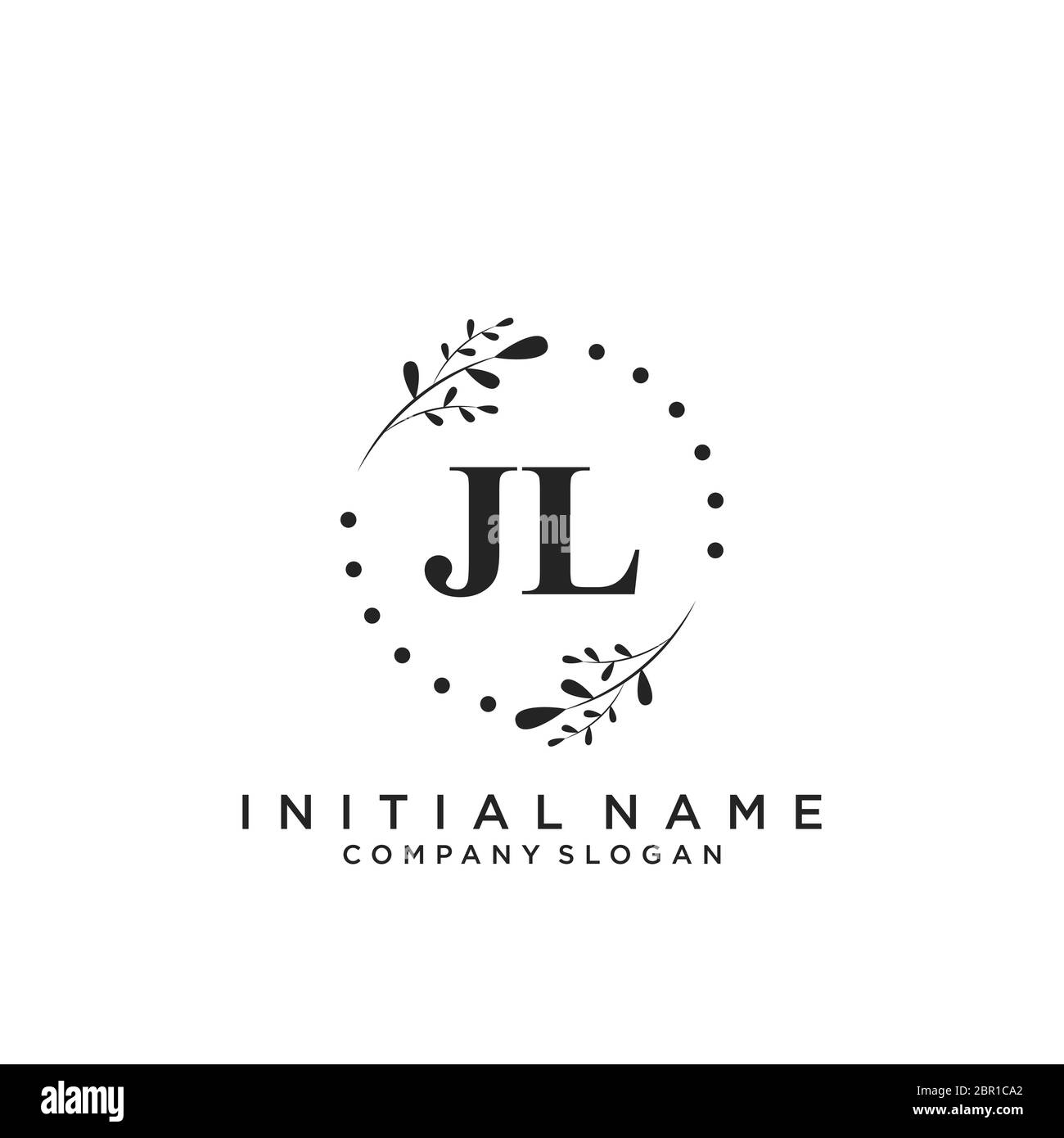 JL Logo Design Vector Graphic by xcoolee · Creative Fabrica