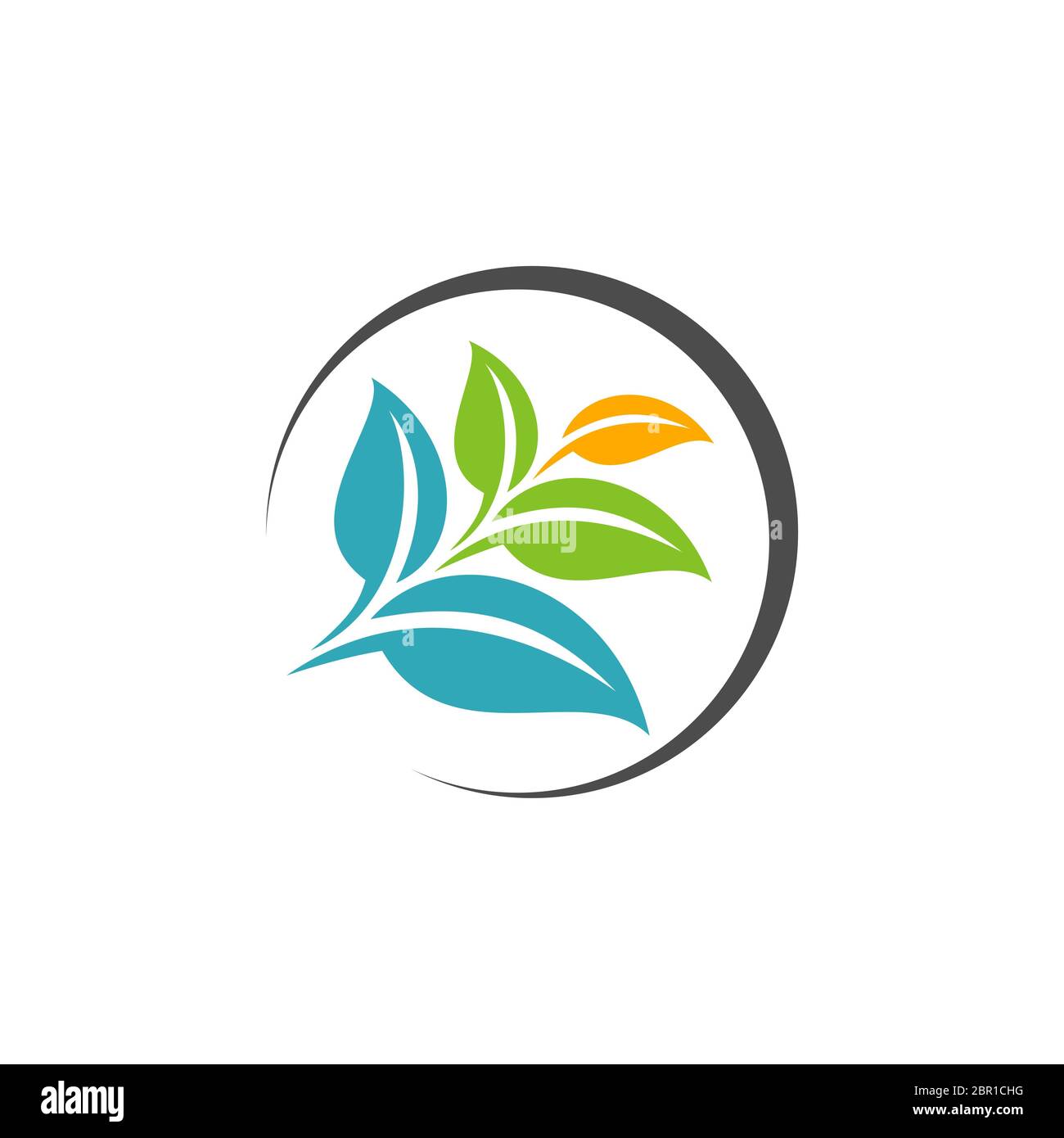 Floral Leaves Logo Template Illustration Design. Vector EPS 10 Stock ...