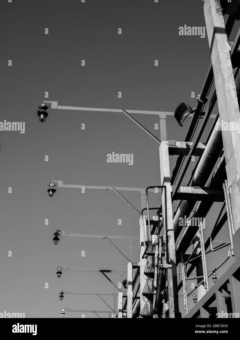 Close up industrial view,A equipment of oil refining,Oil and gas