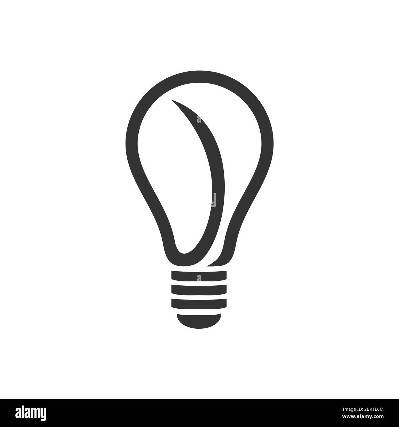 Bulb Lamp Logo Template Illustration Design. EPS Stock Photo - Alamy