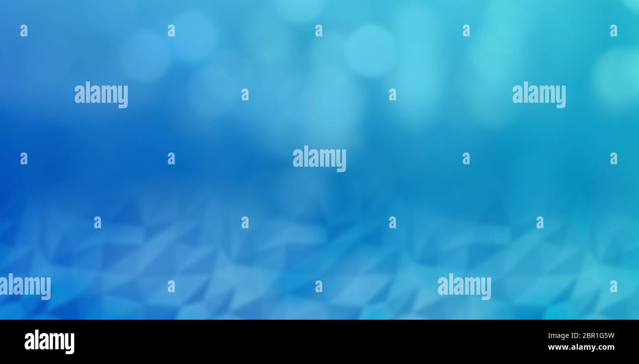 Abstract light blue crystal background illustration with copy space for your text Stock Photo