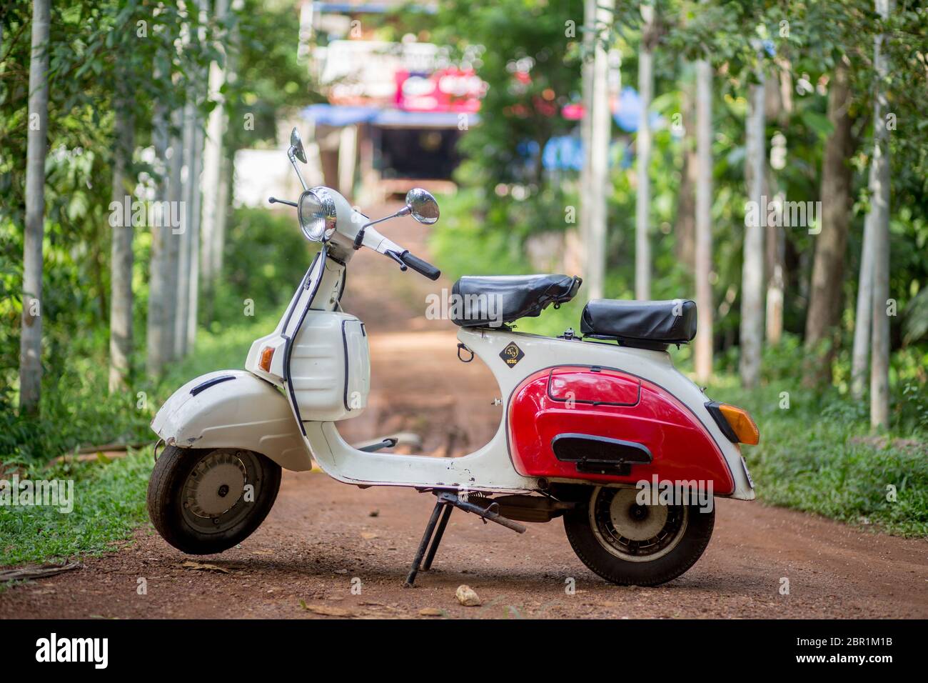 Bajaj scooter hi-res stock photography and images - Alamy