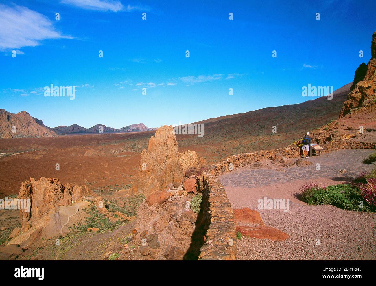 Llano de Ucanca. Teide National Park, Tenerife island, Canary Islands, Spain. Stock Photo