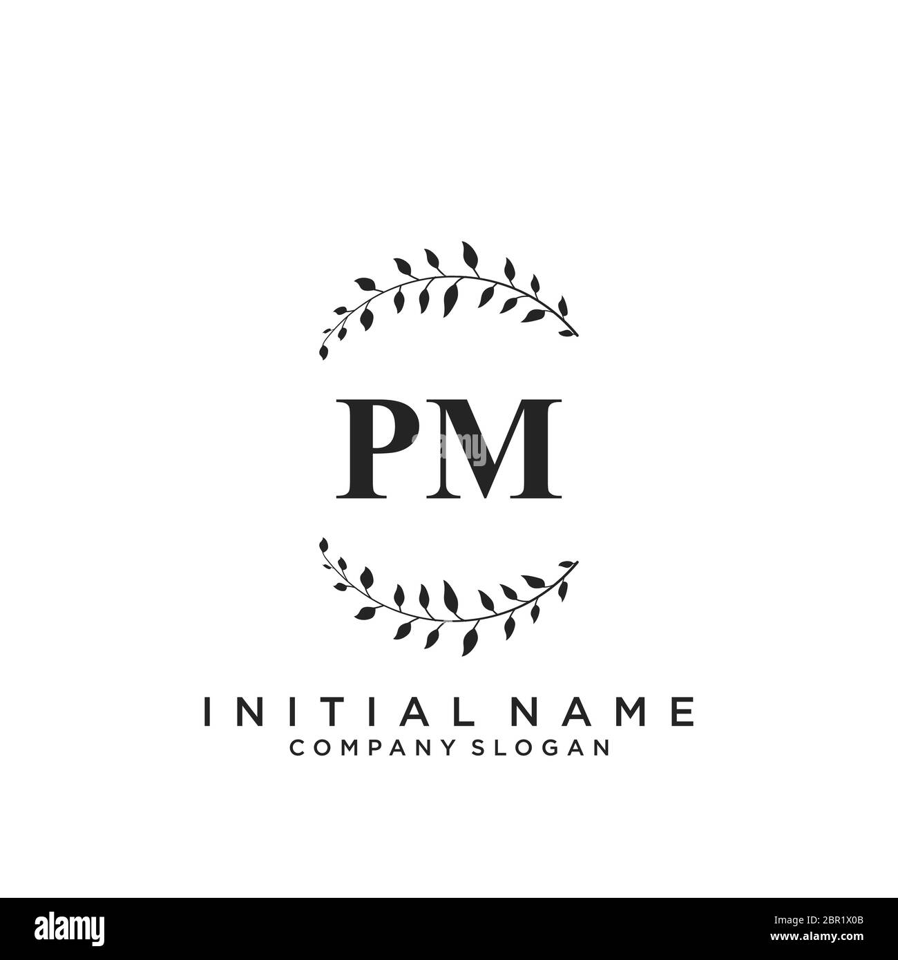 Initial Letter PM Logo Design Vector Template. PM Letter Logo Design Stock  Vector Image & Art - Alamy
