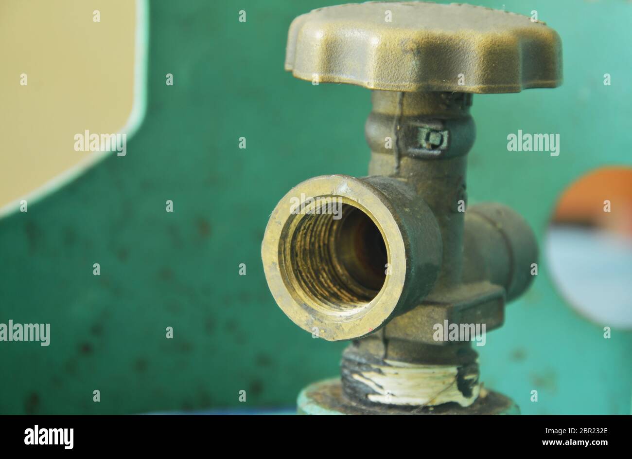 liquefied petroleum gas tank hole for cooking in home Stock Photo Alamy