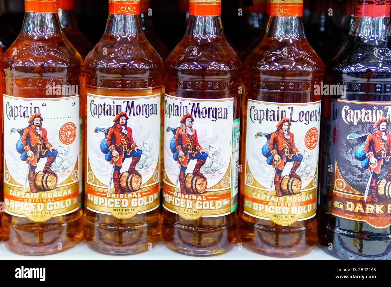 Captain Morgan Rum Bottle High Resolution Stock Photography And Images Alamy