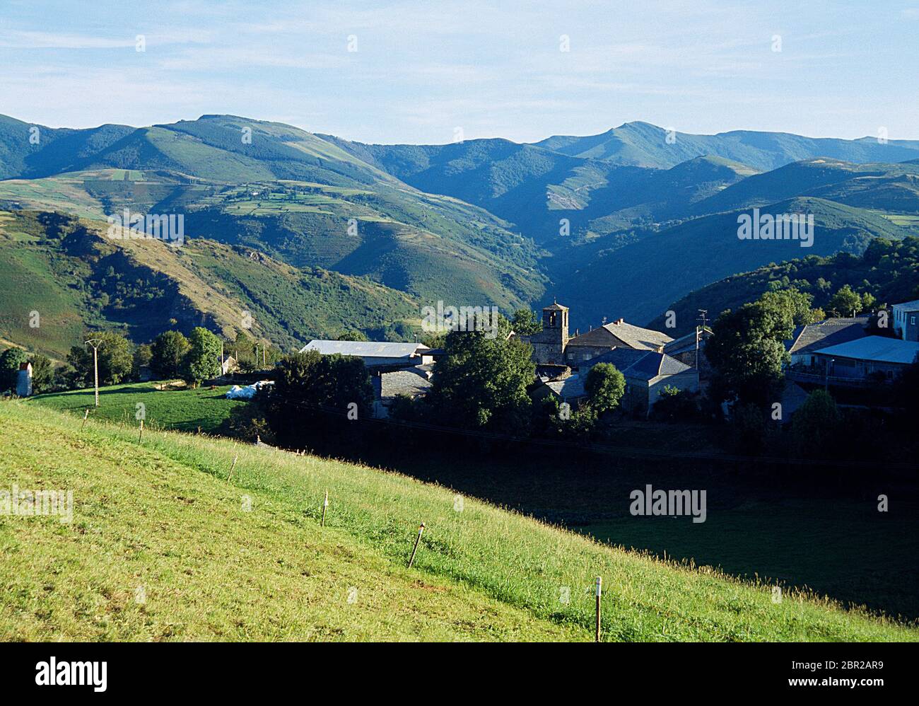 Landscape. Sierra do Courel, Lugo province, Galicia, Spain. Stock Photo