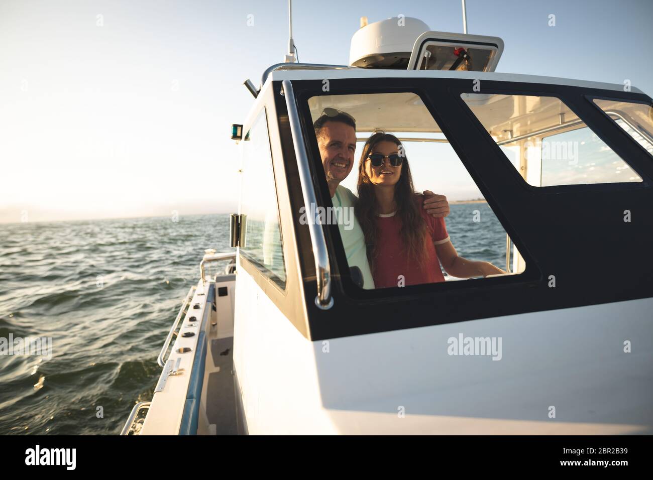 Man standing boat hi-res stock photography and images - Alamy