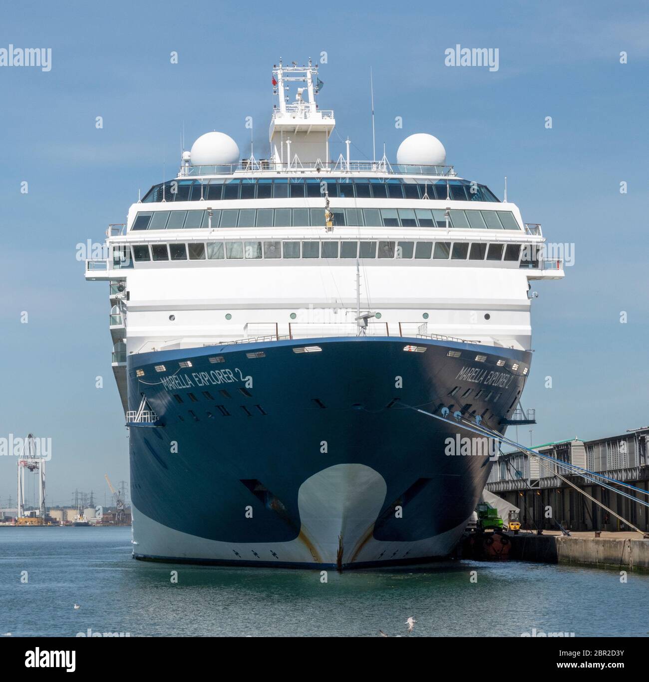 Marella Cruises MV Marella Explorer 2 berthed in Southampton Docks