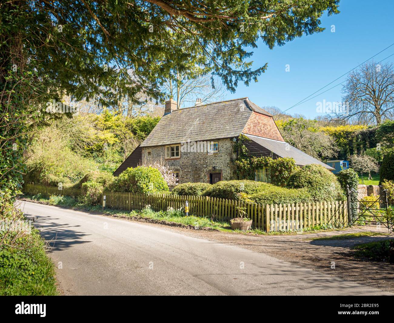 Country Cottage, Sussex Stock Photo