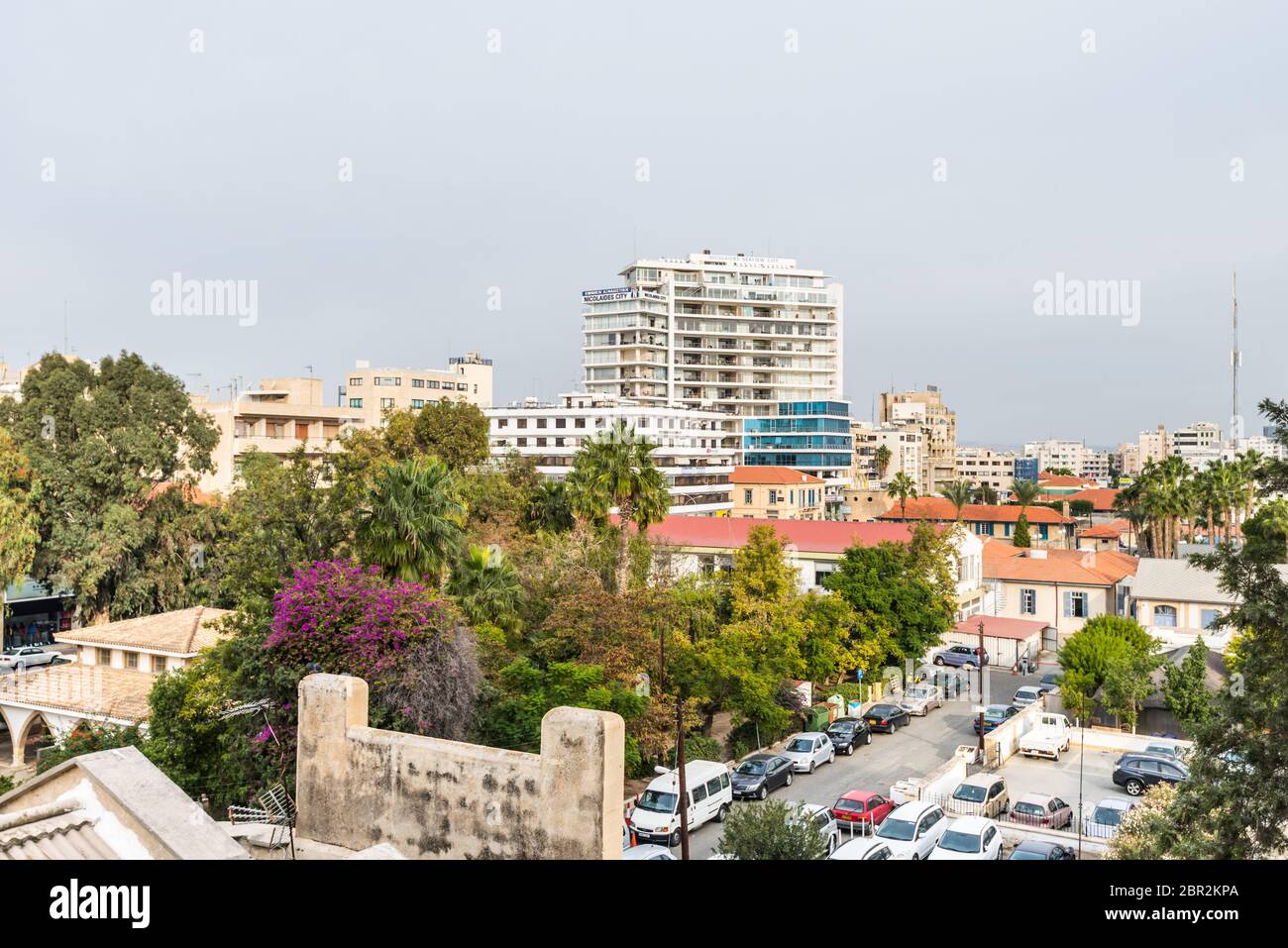 Aerial View Of Old Town Of Larnaca City In Cyprus Stock Photo Alamy Aerial View Of Old Town Of Larnaca City In Cyprus Stock Photo Alamy