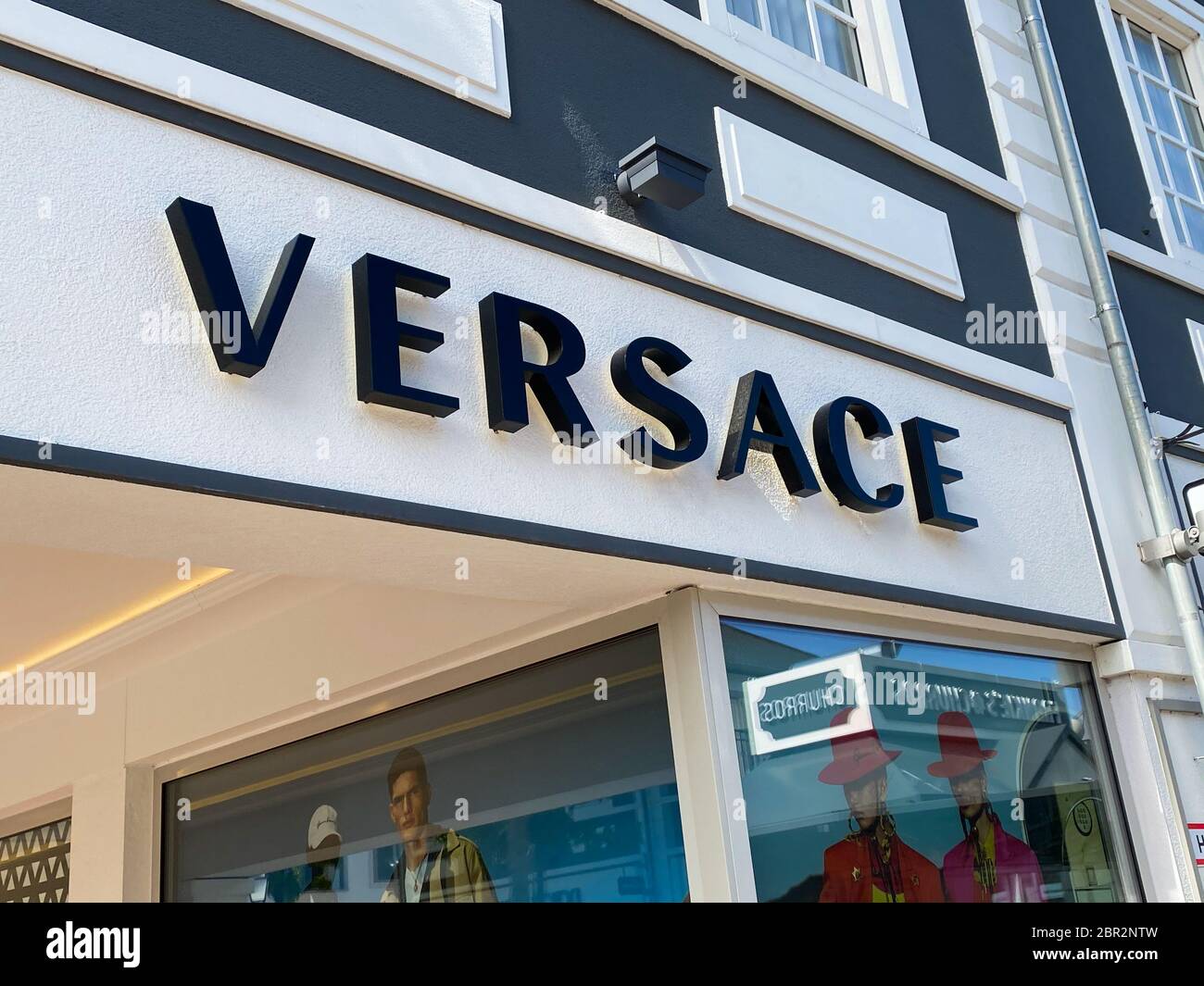 Versace Fashion Store, Window Shop, Clothes, Shoes, Bags on Display for  Sale, Modern Versace Fashion House Editorial Photography - Image of  lifestyle, designer: 175655637
