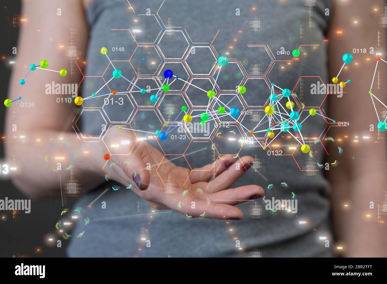internet net and data digital concept. Stock Photo