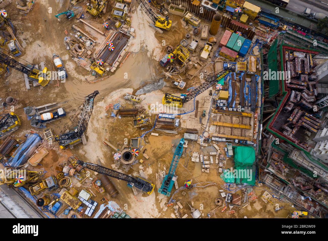 Hill Construction Sites High Resolution Stock Photography And Images Alamy