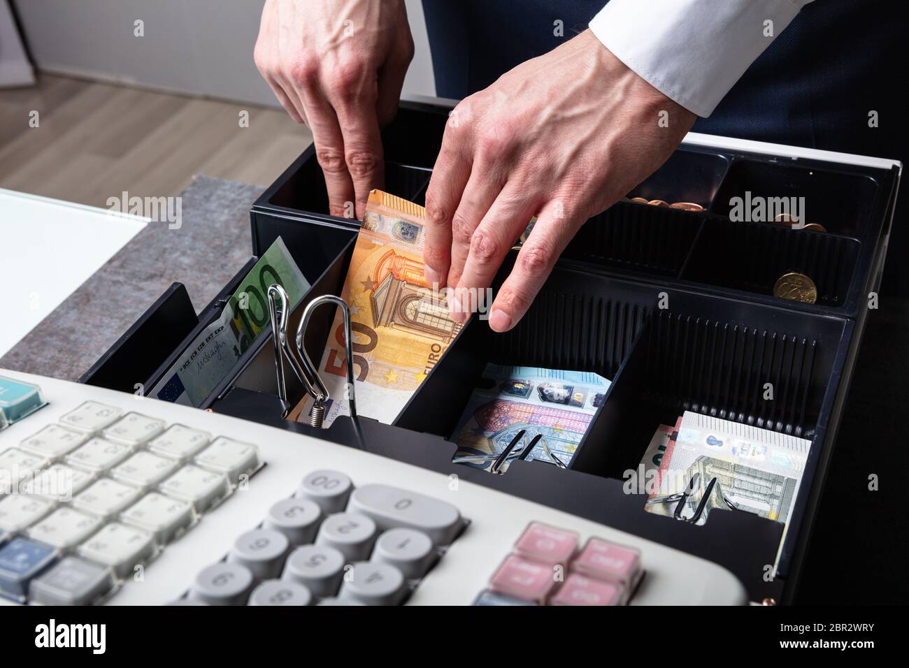 Cashier's till hires stock photography and images Alamy