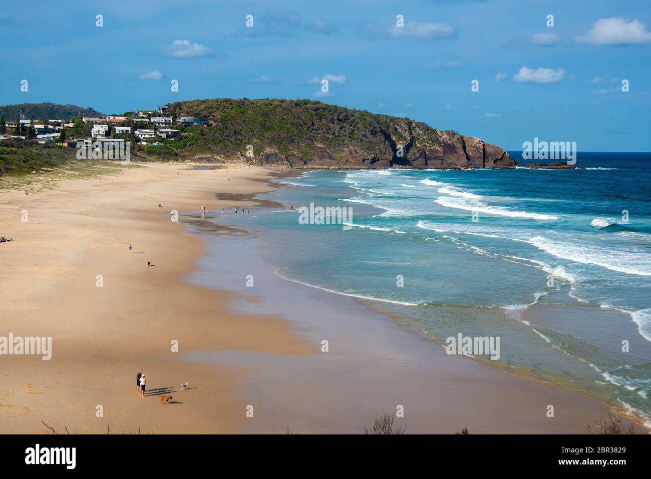 Blueys Beach Pacific Palms NSW Australia Stock Photo Alamy